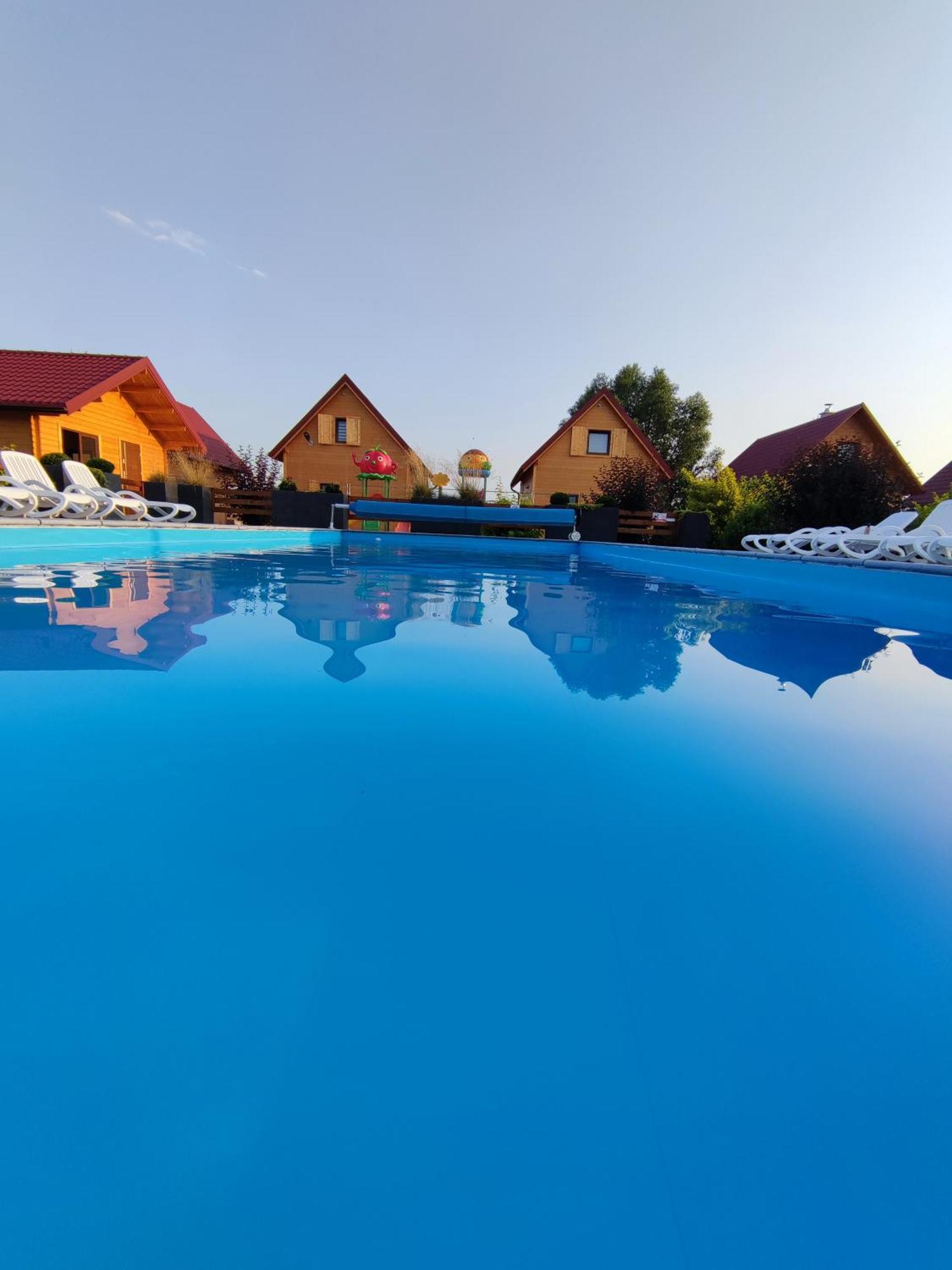 Miodowa Sadyba Domki Caloroczne Kluczbork Ligota Zamecka 外观 照片